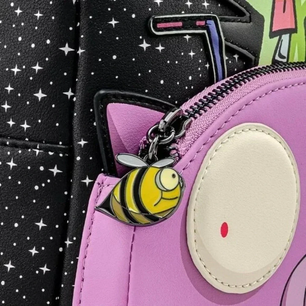 Loungefly‎ Nickelodeon Invader Zim Gir and Pig Mini Backpack
